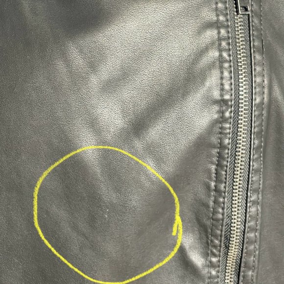 Universal Thread Faux Leather Moto Jacket XL - Picture 7 of 7
